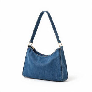 Blue denim bag