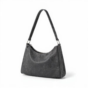 black denim bag