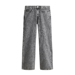 Azaxer Straight Relaxed Jeans Denim Grey